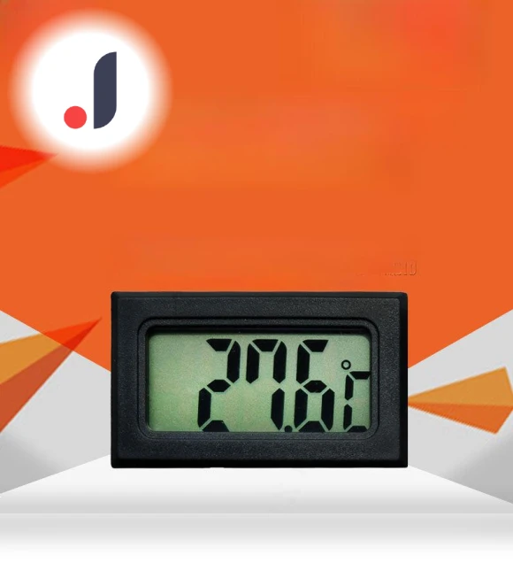 Wireless Built-in Digital Thermometer — Home Climate Control, AI Supermarket