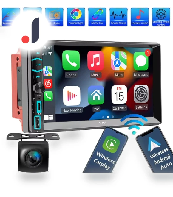 7-inch HD Touchscreen Car Stereo — Stereo Receivers, AutoSphere