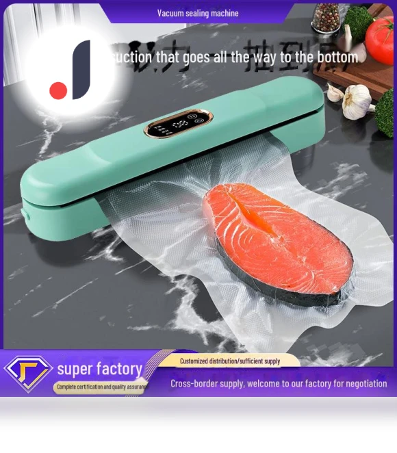 Compact Vacuum Sealer with LCD Display — Vacuum Bags, Small Appliances