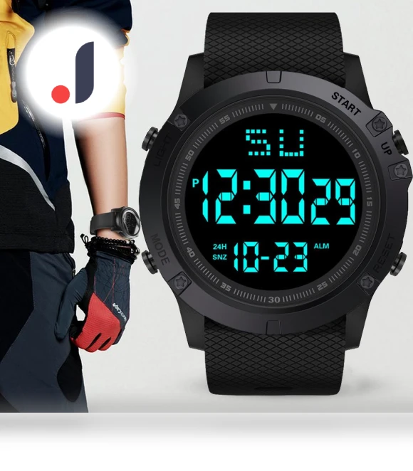Multifunctional LED Electronic Watch — Timepieces, Smarter than future