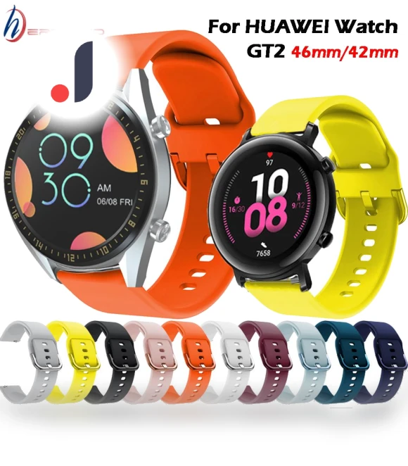 Silicone Watch Band — Smartwatch Straps, j-3C