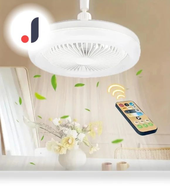 Smart Ceiling Fan with Light — Ceiling Fan Lighting Solutions, CozyHomeDecor