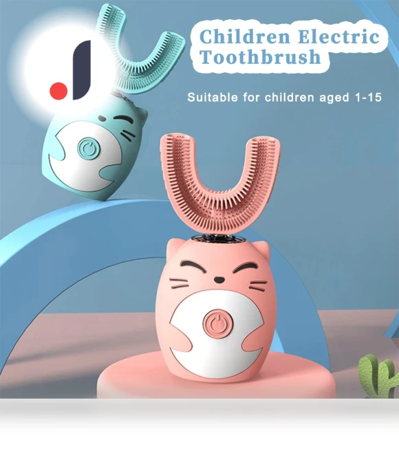 Waterproof Electric Toothbrush for Kids — Kids' Electric Toothbrushes, JOHO - CarGear
