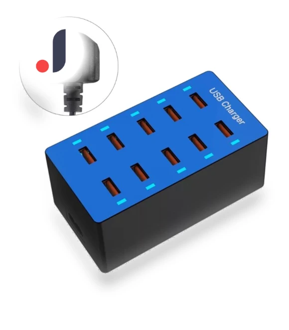 10-Port USB Charging Station — Power Hubs, Tautoparts