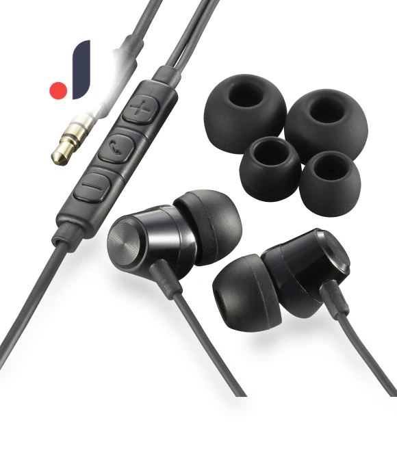 Electric AudioComm Smartphone Compatible Stereo Inner Phone — Audio Enhancements for Home, Ohm