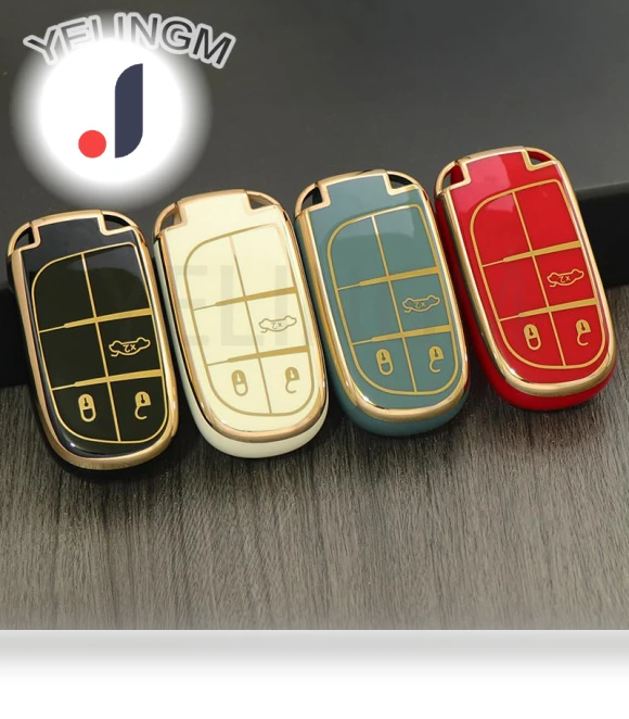 Shell Fob TPU Car Smart Key Case Cover — Key Holders & Accessories, Auto Parts Decorate