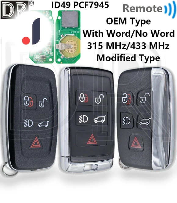Smart Car Remote Key — Keyless Entry, Auto Parts Decorate