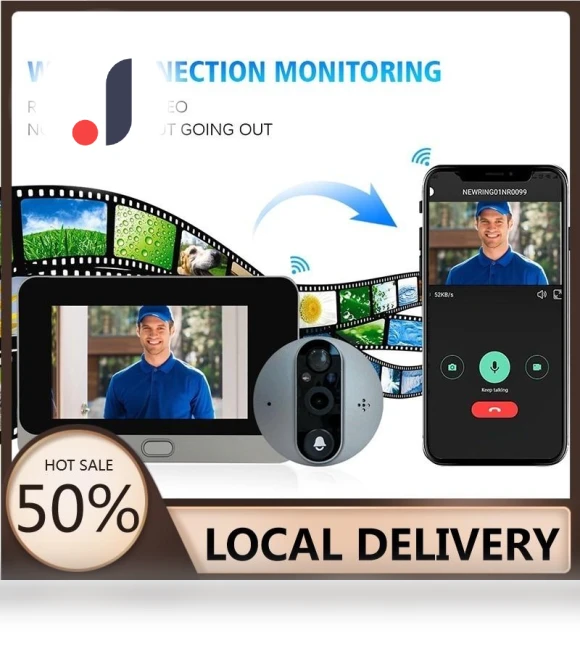 Smart Doorbell Peephole — Smart Home Security, The Romantics