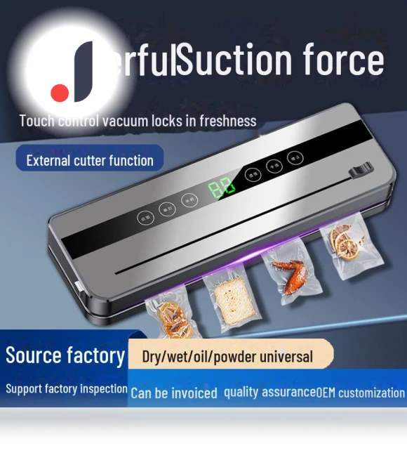 Compact Household Vacuum Sealer — Vacuum Bags, Small Appliances