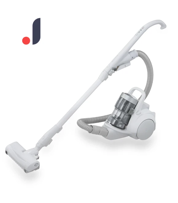 Cyclone White Brush Antibacterial Clean Sensor Vacuum — Built-In Vacuum Systems, Panasonic