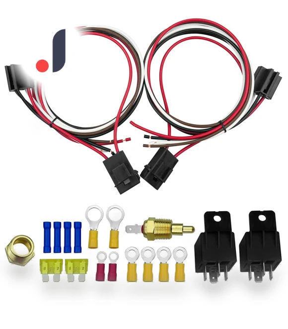 Electric Fan Relay Kit with Thermostatic Sensor — Blower & Fan, loverapple