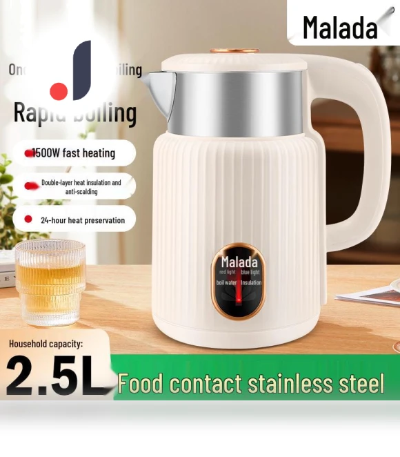 Electric Kettle with Double Wall and Smart Insulation — Kettles & Tea Machines, ElectroCN