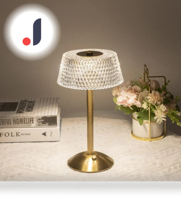 LED European USB Desk Lamp with Touch Control and Dimming — Desk & Table Lighting, GYROBALL