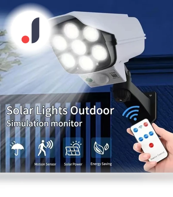 Outdoor Solar Surveillance Camera — Security Cameras, AI Supermarket