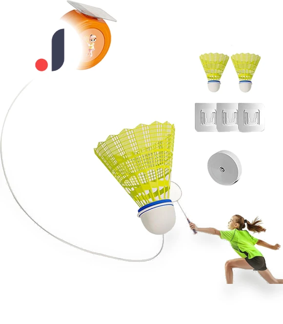 Portable Badminton Training Robot — Agility Training Balls, Beautiful Night