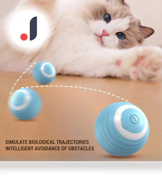Smart Interactive Cat Toy Ball — Cat Playthings, I love My Pet