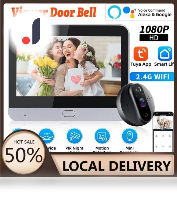 Smart Wireless Video Doorbell — Smart Home Security, The Romantics