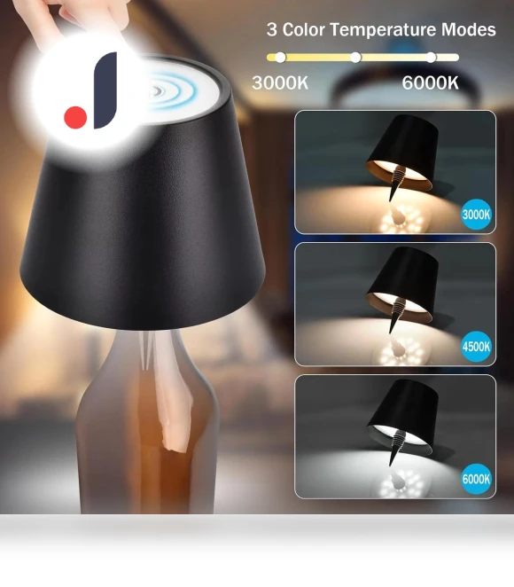 USB Charging Bottle Desk Lamp — Desk & Table Lighting, Meiteai-All