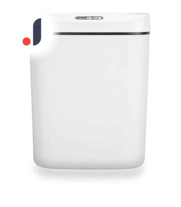 Automatic Motion Sensor Trash Can with Lid — Kitchen Cans, OutsideWorld