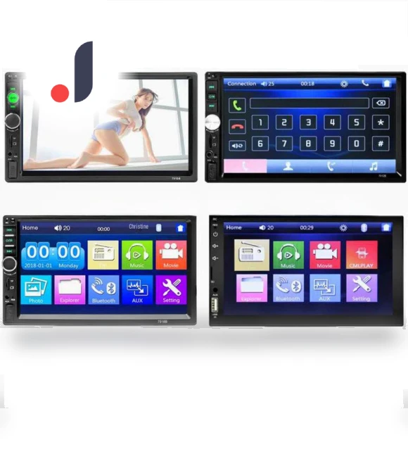 Car Radio 7 Dual DIN Bluetooth — Car Installation Essentials, AI Supermarket