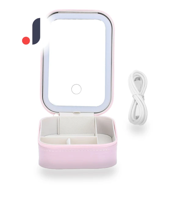 Cosmetic Bag with LED Mirror — Cosmetic Cases, GoolRC