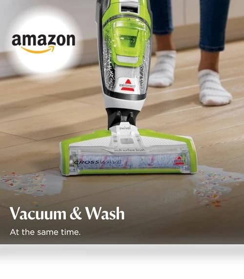 Crosswave Turbo Vacuum Mop All in One Wet and Dry Vac Combo — Steam Cleaners, Bissell