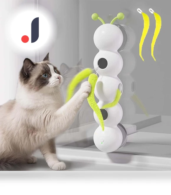 Interactive Smart Toy for Cats with Replaceable Prey Tail — Cat Playthings, Meiteai-All