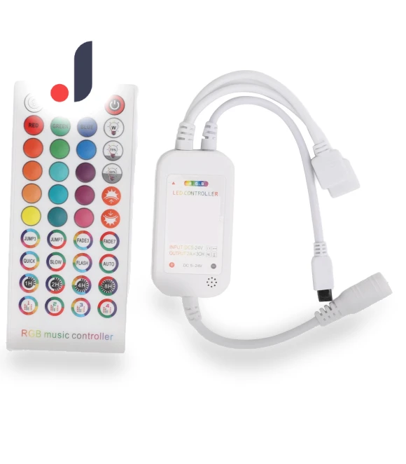 LED Strip Brightness Controller with RGB Remote — LED Strips, Neoglint