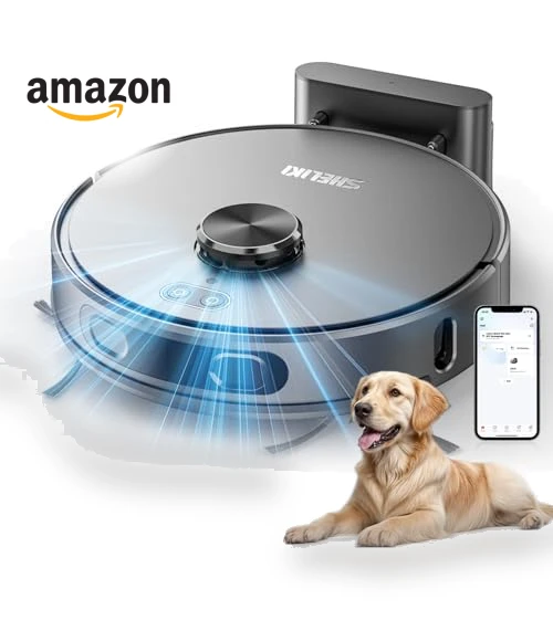 Mapping Robotic Vacuum and Mop — Smart Cleaning Robots, SHELIKI