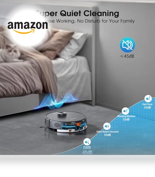 Mapping Robotic Vacuum and Mop — Smart Cleaning Robots, SHELIKI
