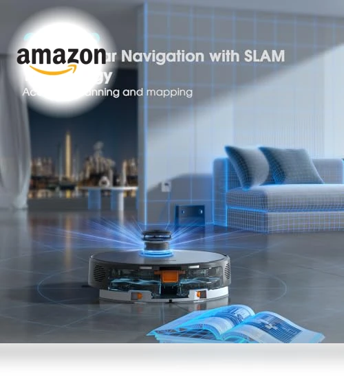 Mapping Robotic Vacuum and Mop — Smart Cleaning Robots, SHELIKI