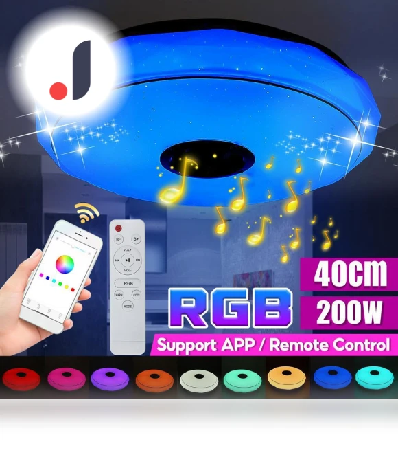 Modern Ceiling LED RGB Lights — Overhead Lighting, PRO Global