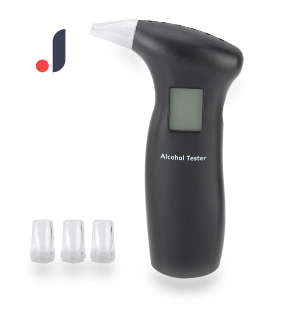 Portable Backlight Display Digital Semiconductor Sensor Breathalyser Alcohol Tester — Breath Alcohol Testers, OutsideWorld