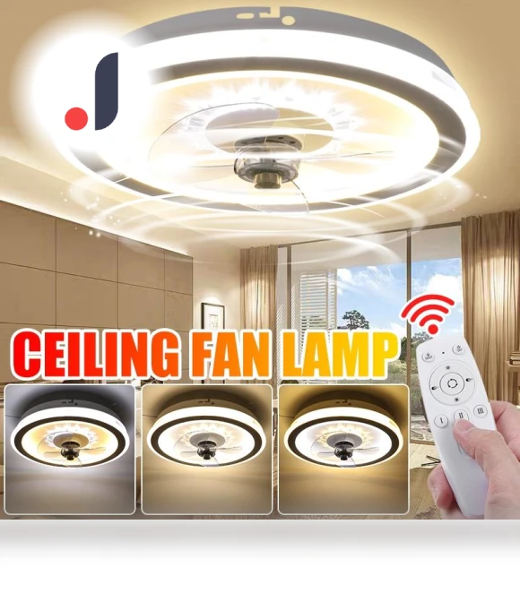 Smart LED Ceiling Fan with Built-in Light — Ceiling Fan Lighting Solutions, Pro DIY Tool