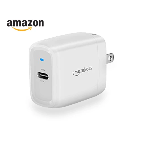 30W One-Port GaN USB-C Wall Charger — Chargers, Amazon Basics