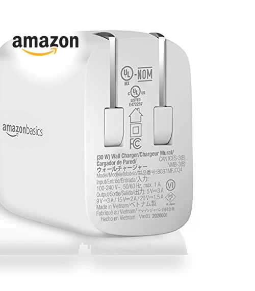 30W One-Port GaN USB-C Wall Charger — Chargers, Amazon Basics