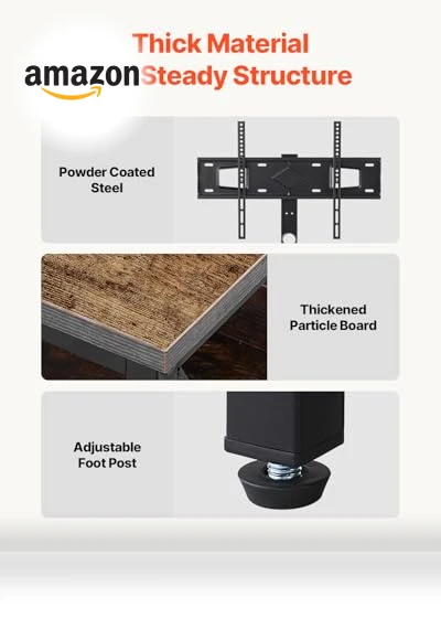 45" TV Stand with Mount — Mounts, VEVOR