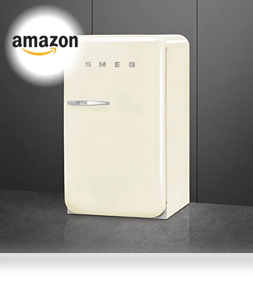 50's Retro Style Aesthetic Refrigerator — Mini Fridges, Smeg