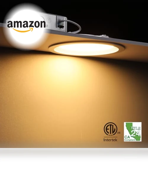 8-Pack 6 Inch Slim LED Recessed Lighting — Recessed Lighting, TORCHSTAR