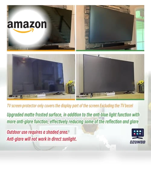 Anti Glare Film for TV — Screen Protectors, DZQWBB