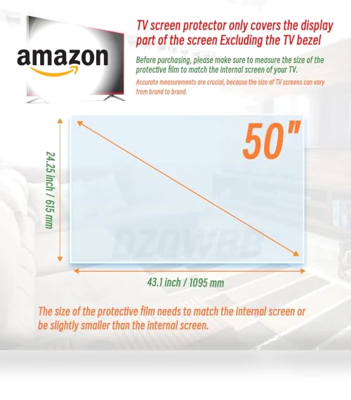 Anti Glare Film for TV — Screen Protectors, DZQWBB