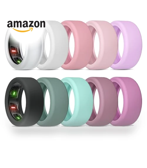 Anti-Scratch Elastic Silicone Protector Case — Smart Rings, BandRain
