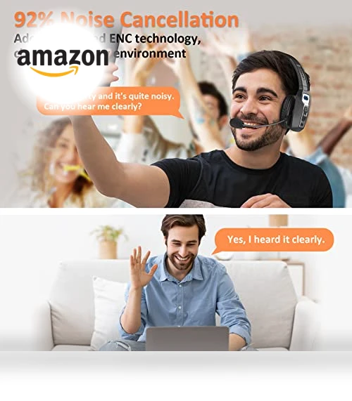 Bluetooth Headset with Microphone — Headsets, LEVN