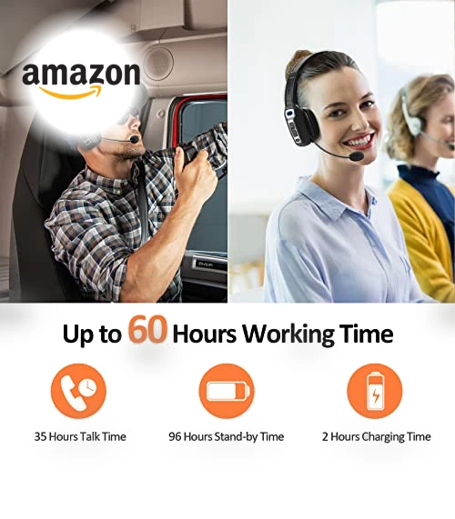 Bluetooth Headset with Microphone — Headsets, LEVN