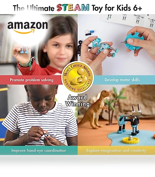 Build Your Own Robot Toy Construction Set — Construction Kits, Luckies of London Ltd. Office