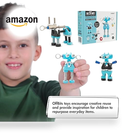Build Your Own Robot Toy Construction Set — Construction Kits, Luckies of London Ltd. Office
