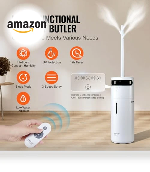 Commercial Humidifier for Whole House — Air Moisturizers, VEVOR