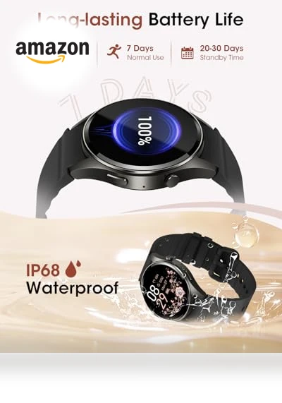 Fitness Tracker Smart Watch — Smartwatches, AKUMAKA