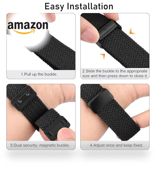 Magnetic Braided Bands — Smartwatch Straps