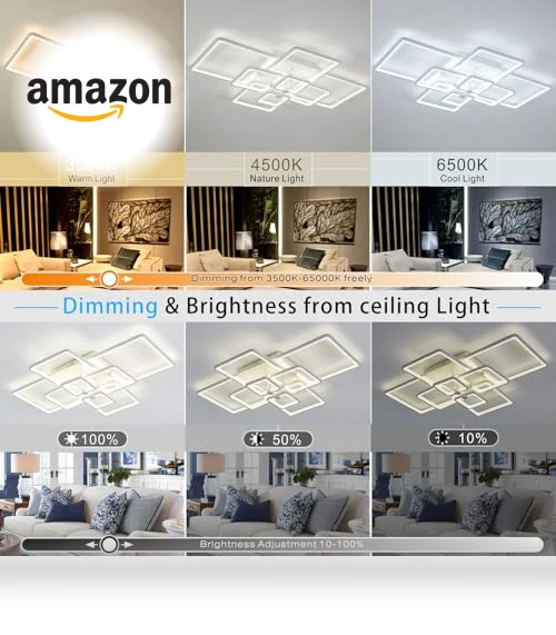 Modern LED Ceiling Light — Overhead Lighting, SITAFU